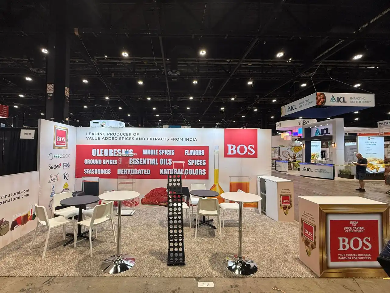 Propshop exhibition stand fabrication team at work — Chicago workshop