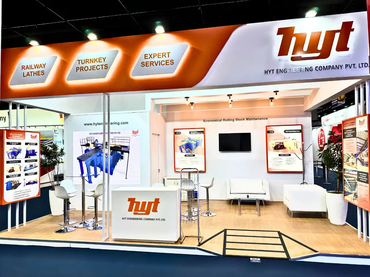 Brazil NT EXPO 2025 exhibition stand