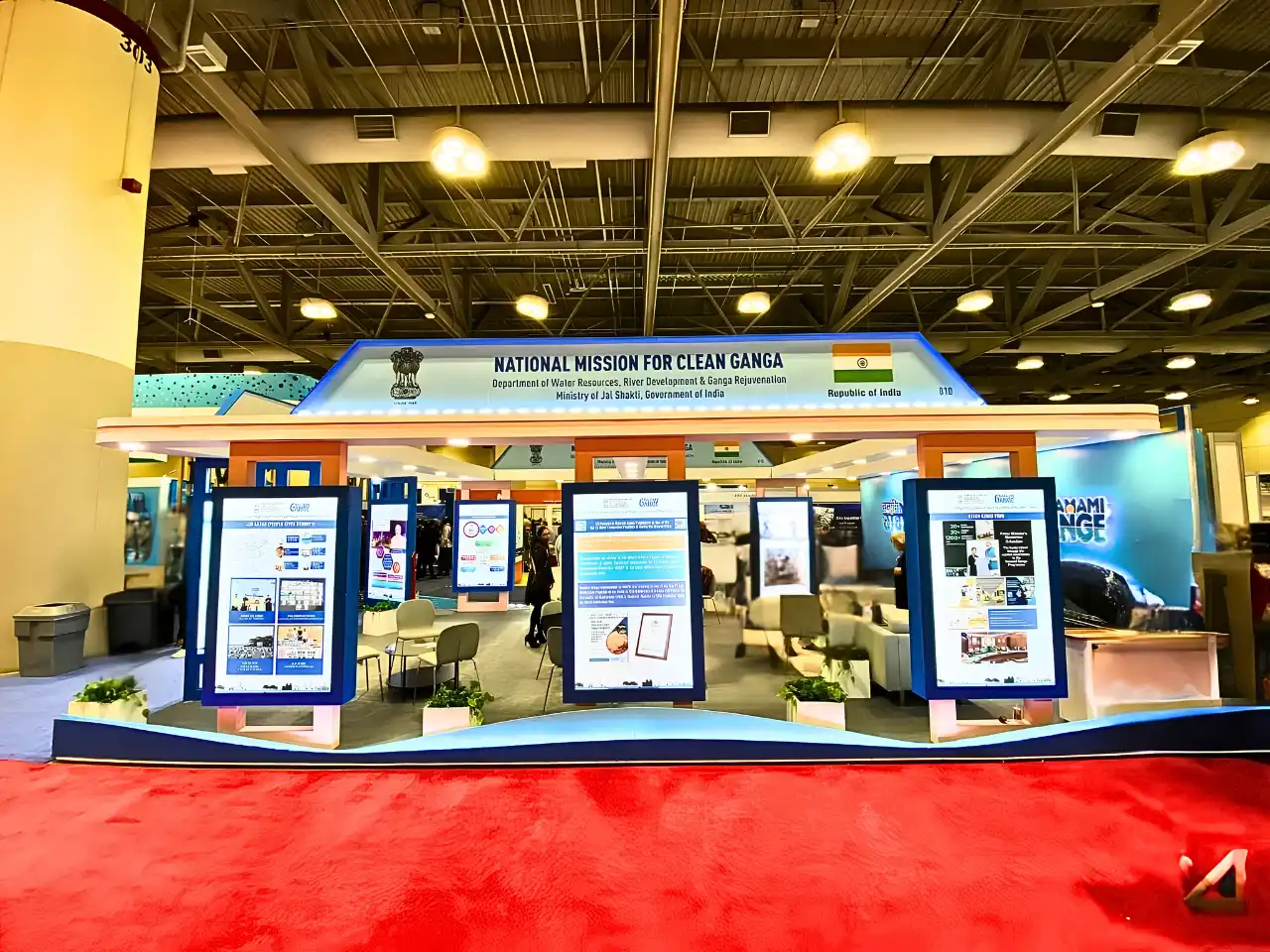 IWA World Water Congress & Exhibition 2024 exhibition stand