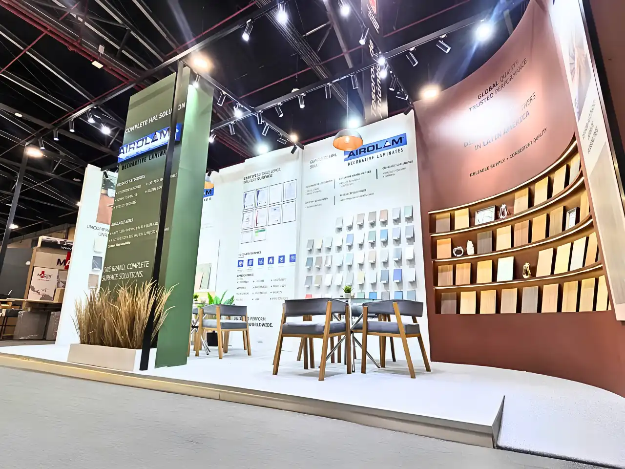 Interzum Bogota 2026 exhibition stand