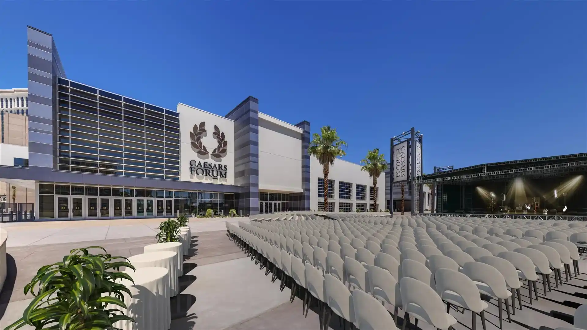 Propshop exhibition stand at Caesars Forum