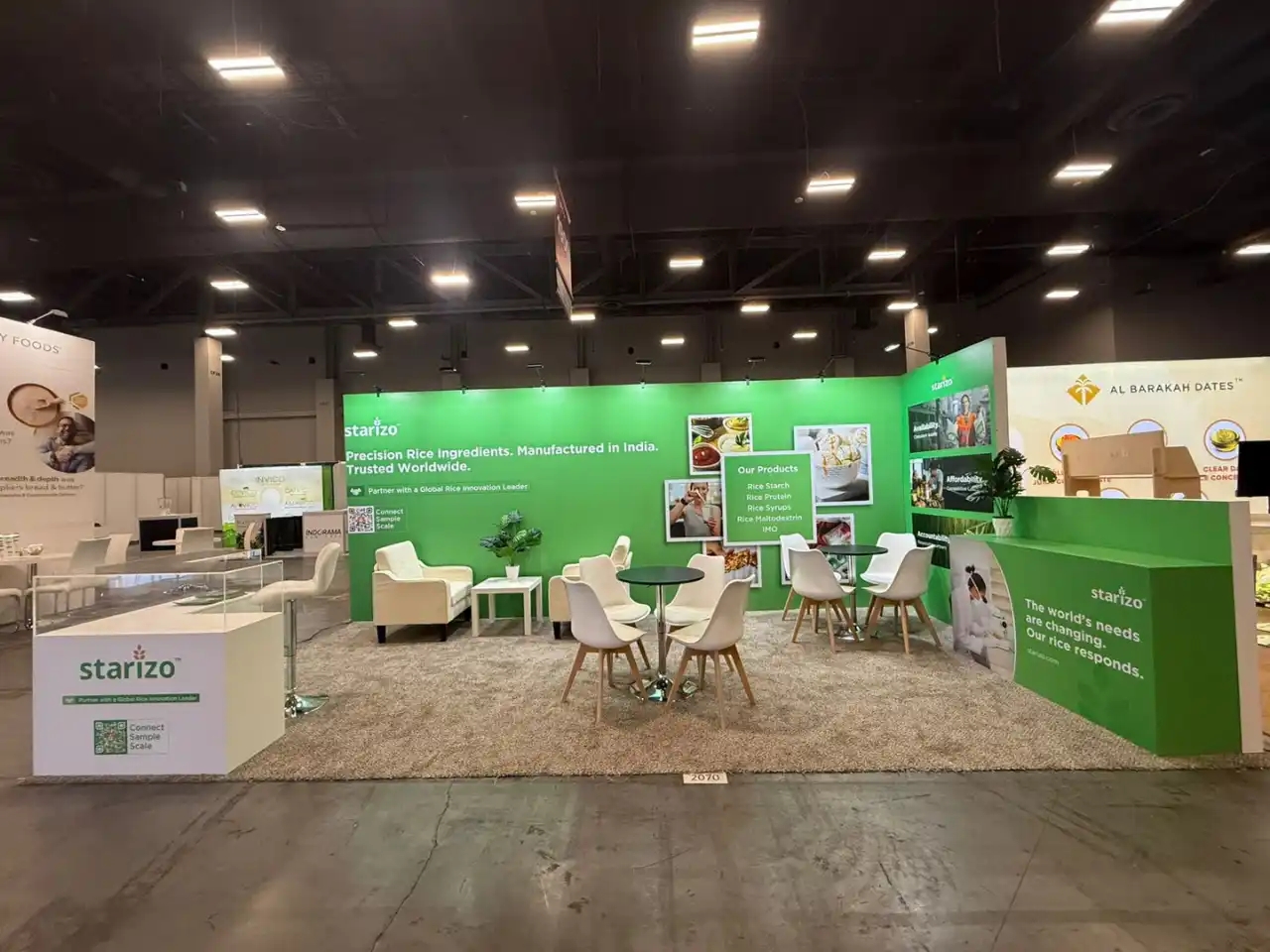 TM Bio Energy booth at Supply Side West 2025, 200 sqft