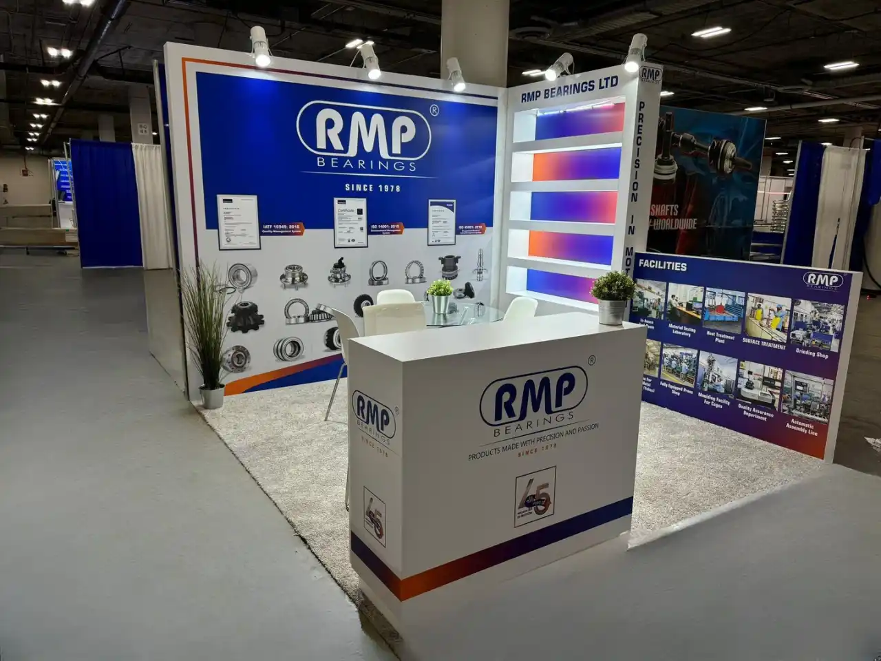 RMP booth at AAPEX 2024