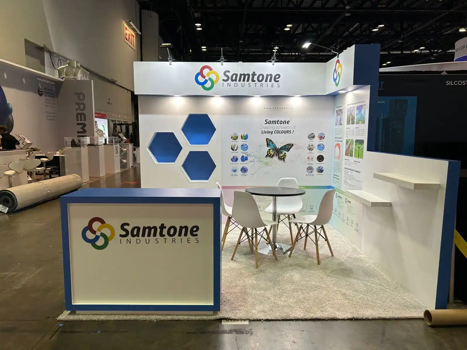 Samtone booth at NPE 2024 Orlando