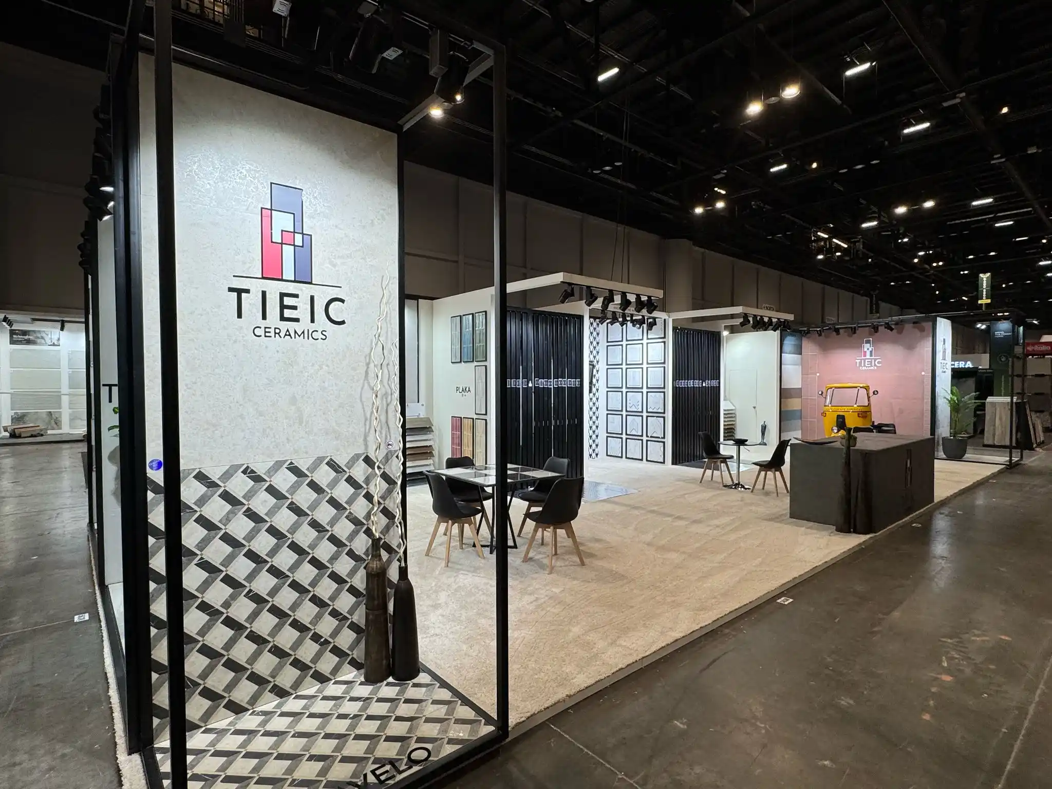 Tieic Ceramic booth at Covering 2025 Orlando