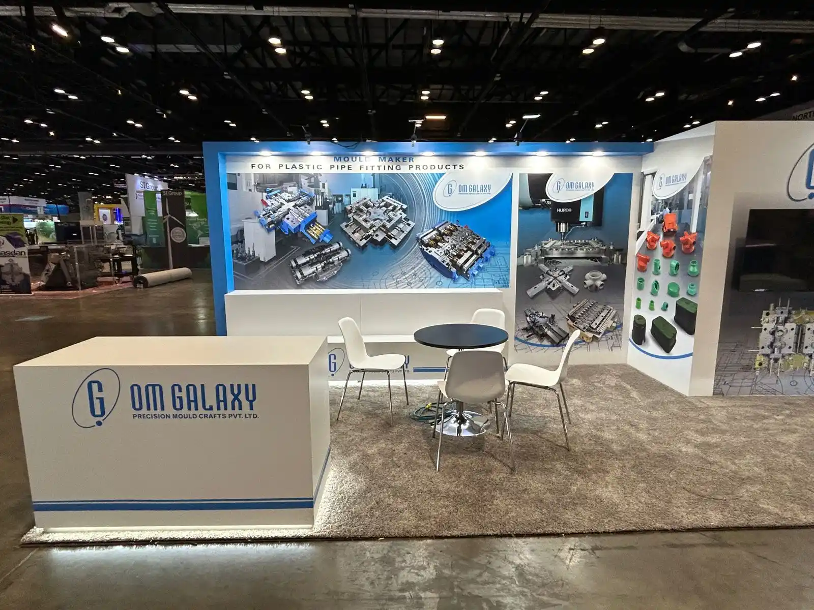 Triqua booth at Covering 2025 Orlando