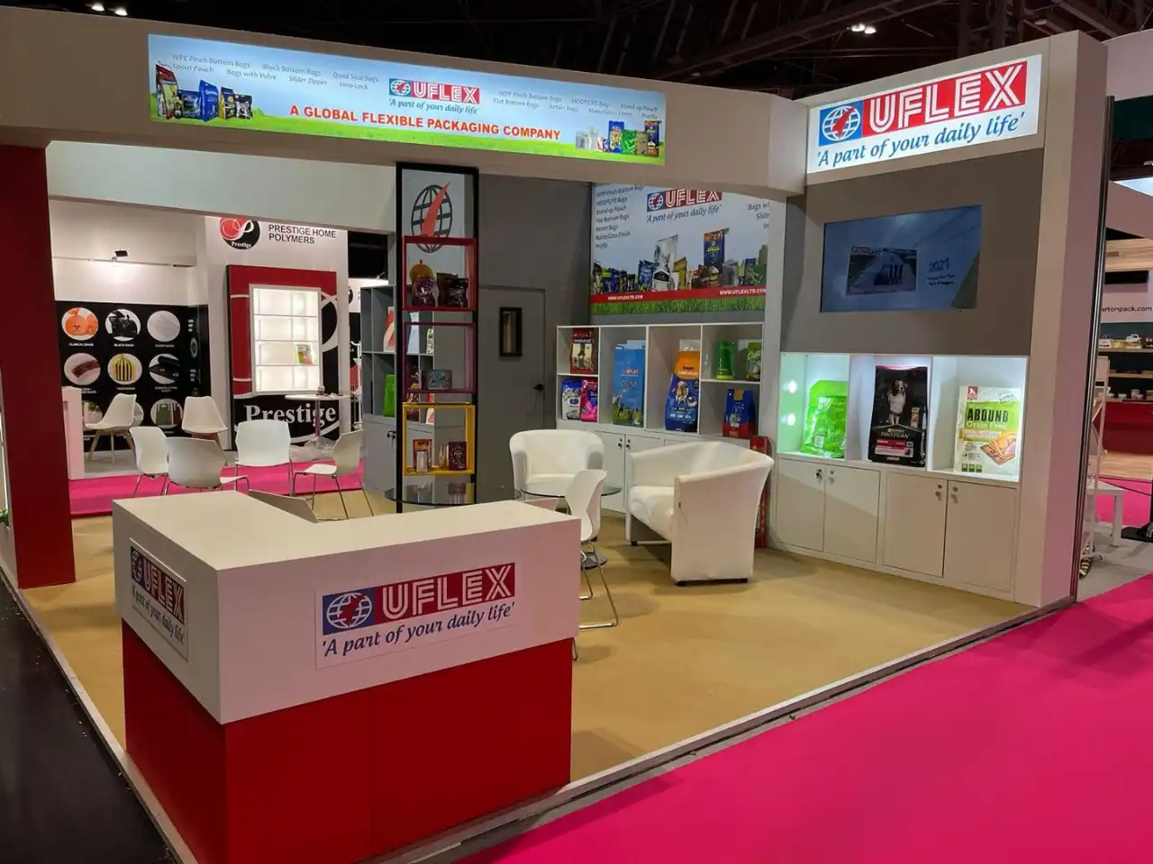 Propshop exhibition stand fabrication in UK