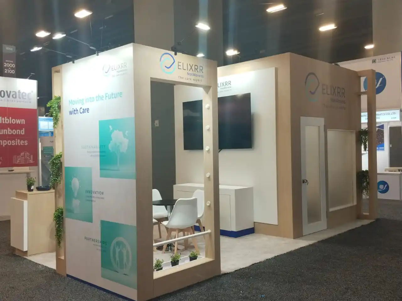 Elixir exhibition stand IDEA 2025 200 sqft