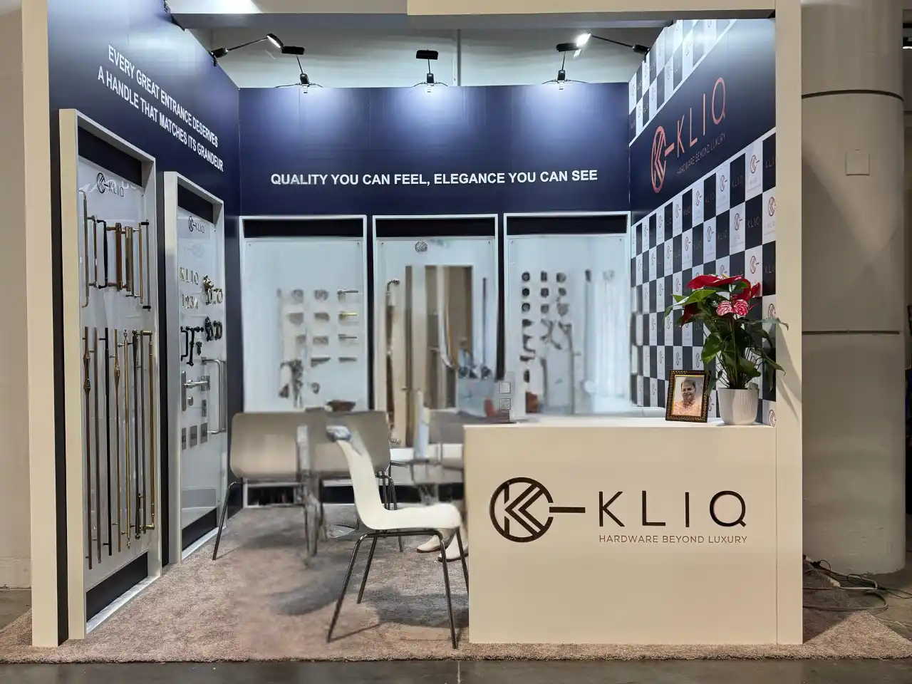 Kliq exhibition stand KBIS 2025 100 sqft