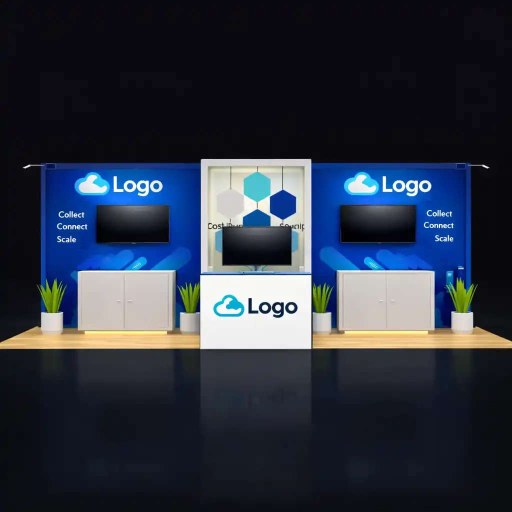 10x20 trade show booth rental