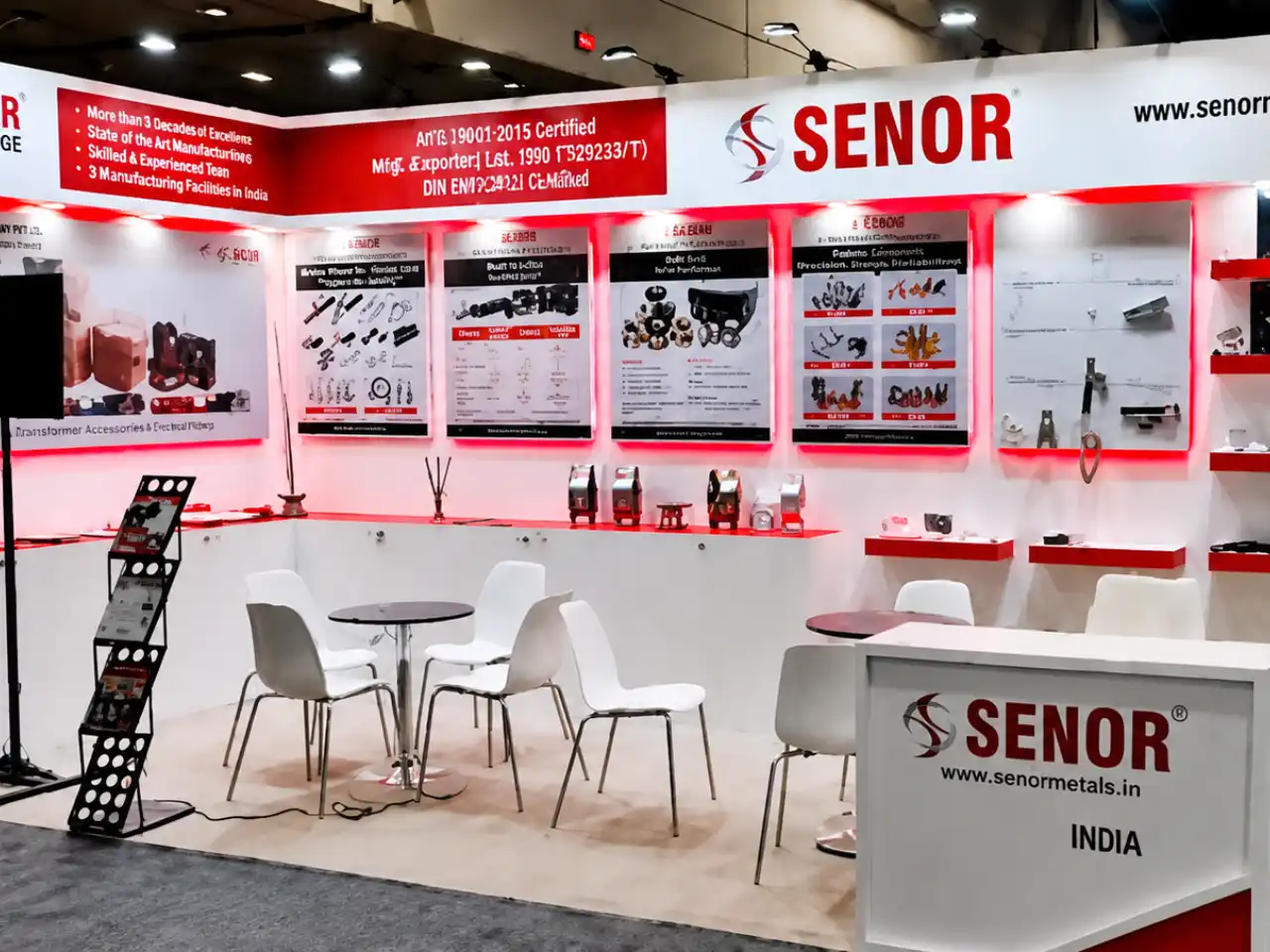 SENOR exhibition stand