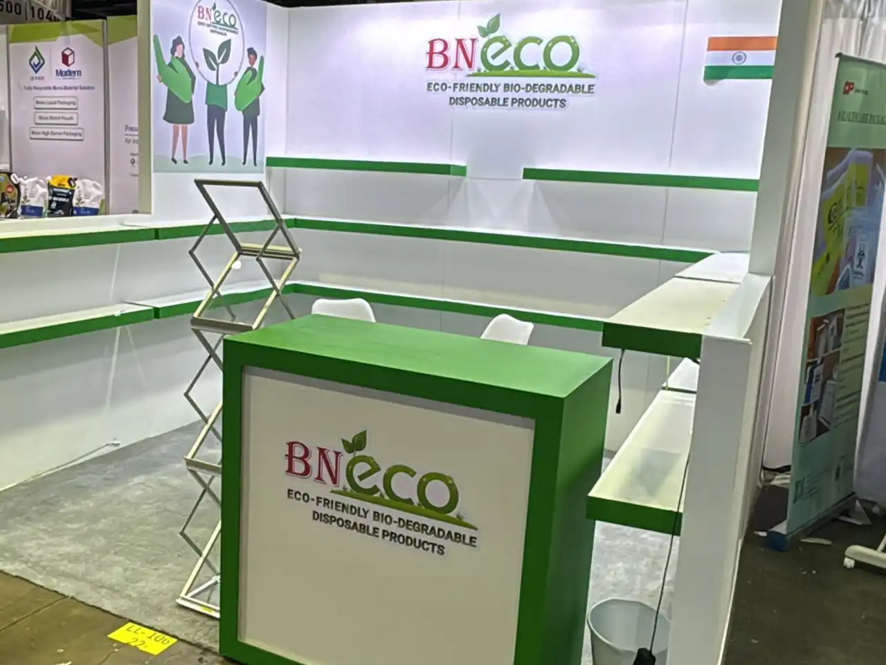 BNECO exhibition stand