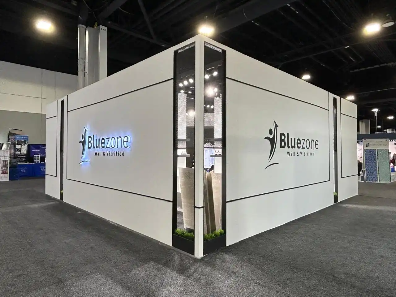 BLUEZONE exhibition stand