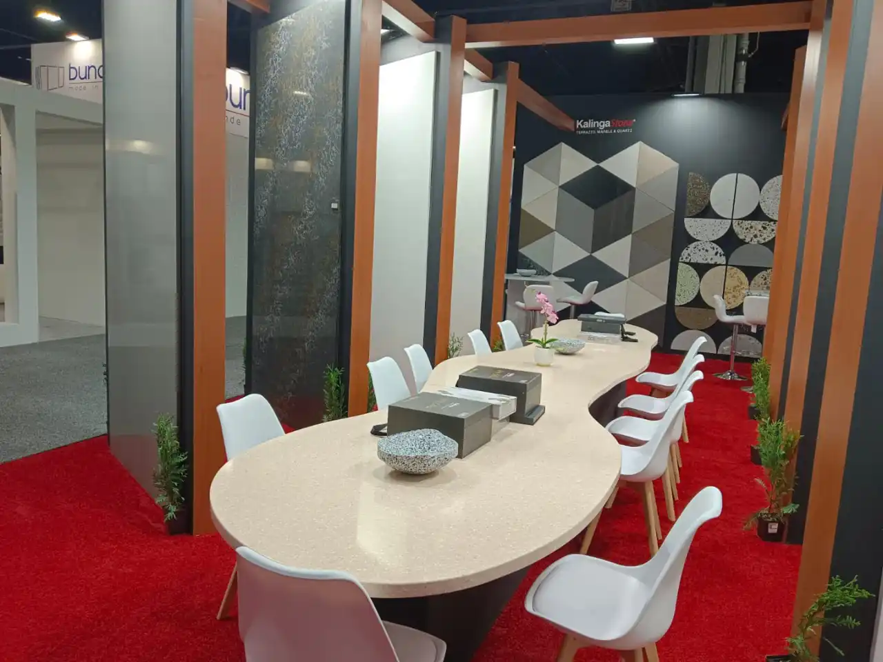 KALINGA STONE exhibition stand Coverings 2024 800 sqft Atlanta