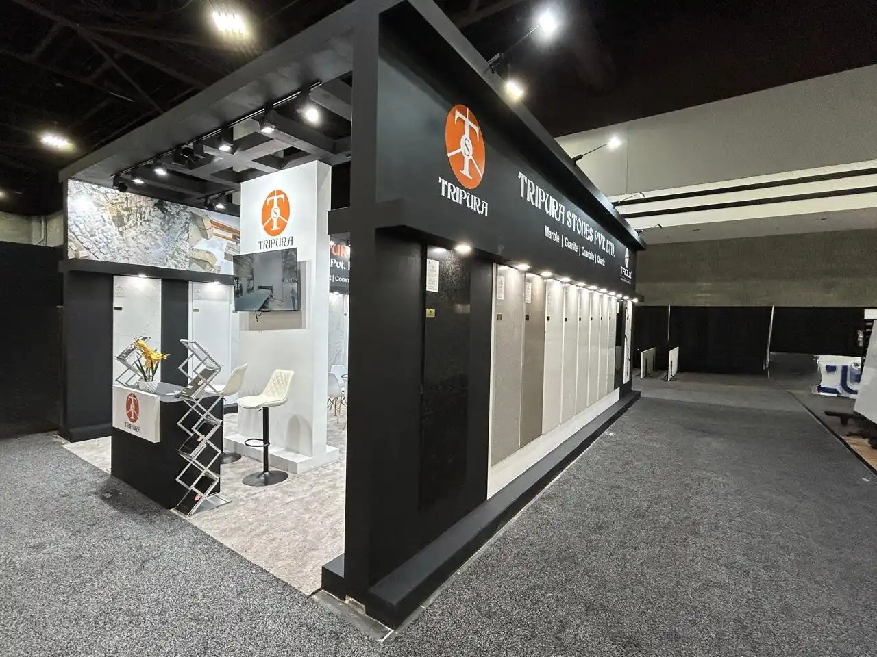 Tripura exhibition stand Coverings 2024 600 sqft Atlanta