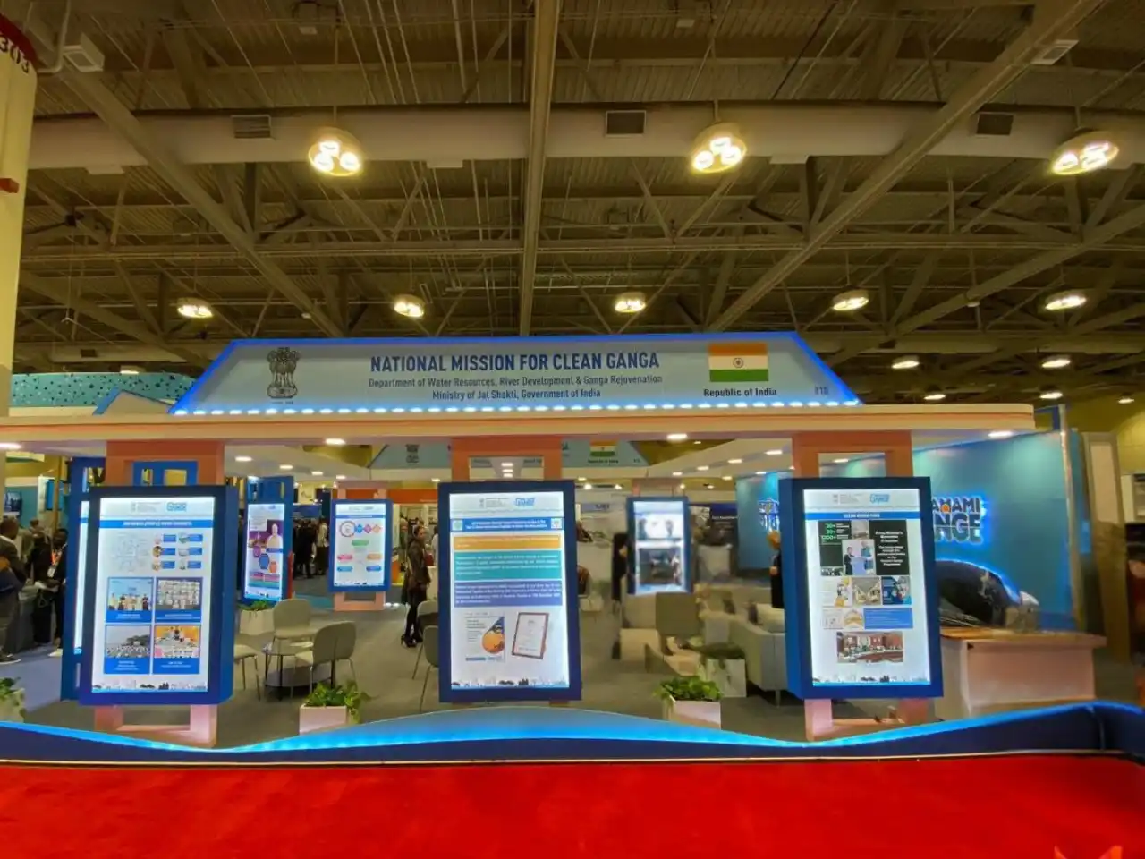 NAMAMI GANGE exhibition stand