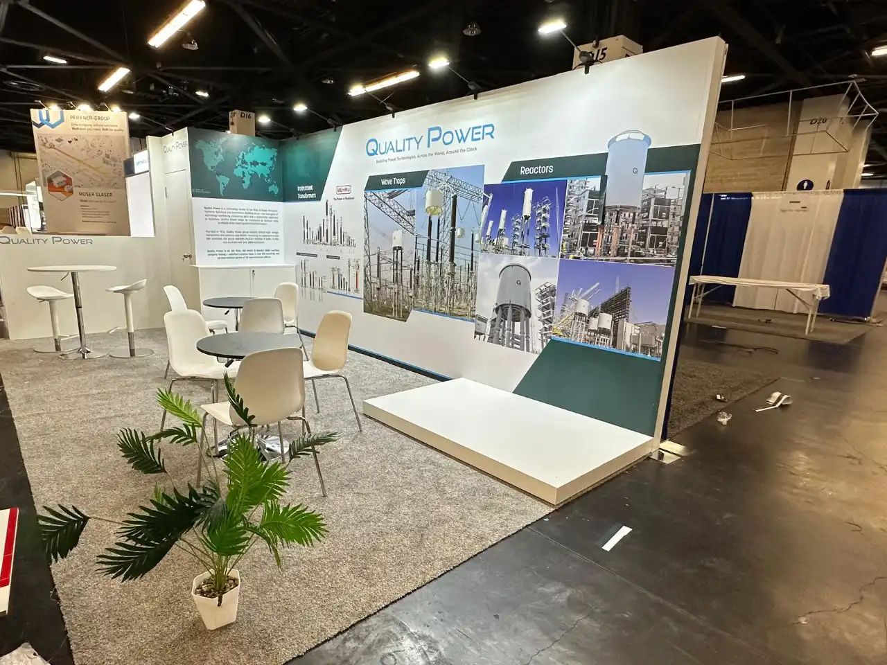 QUALITY POWER exhibition stand