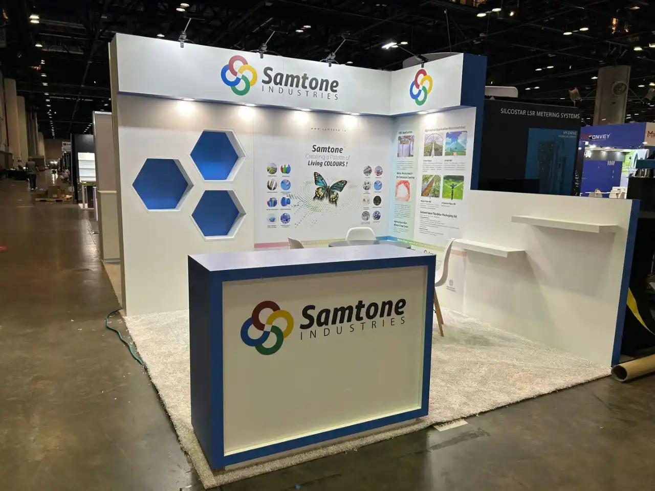 SAMTONE exhibition stand