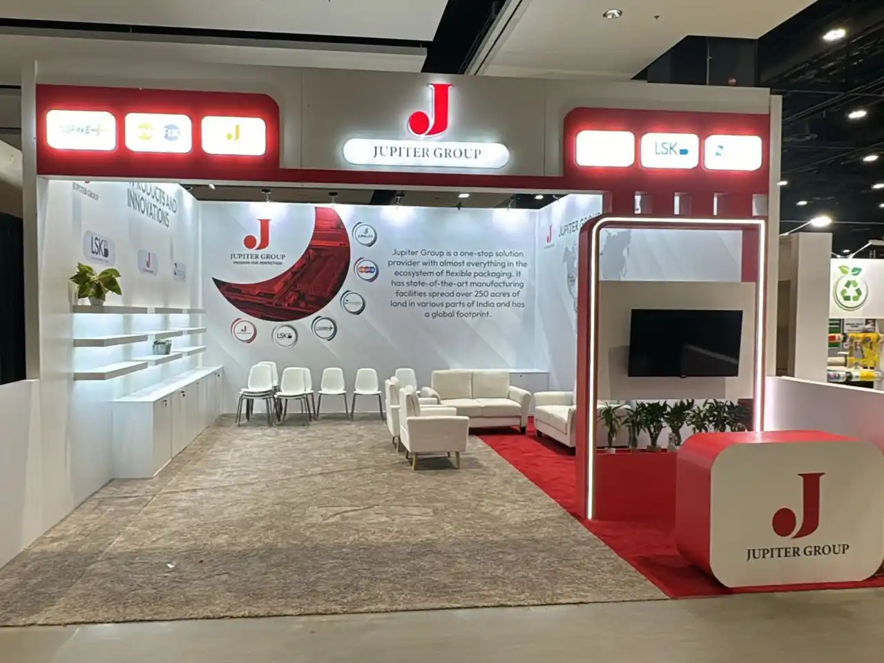 JUPITER exhibition stand