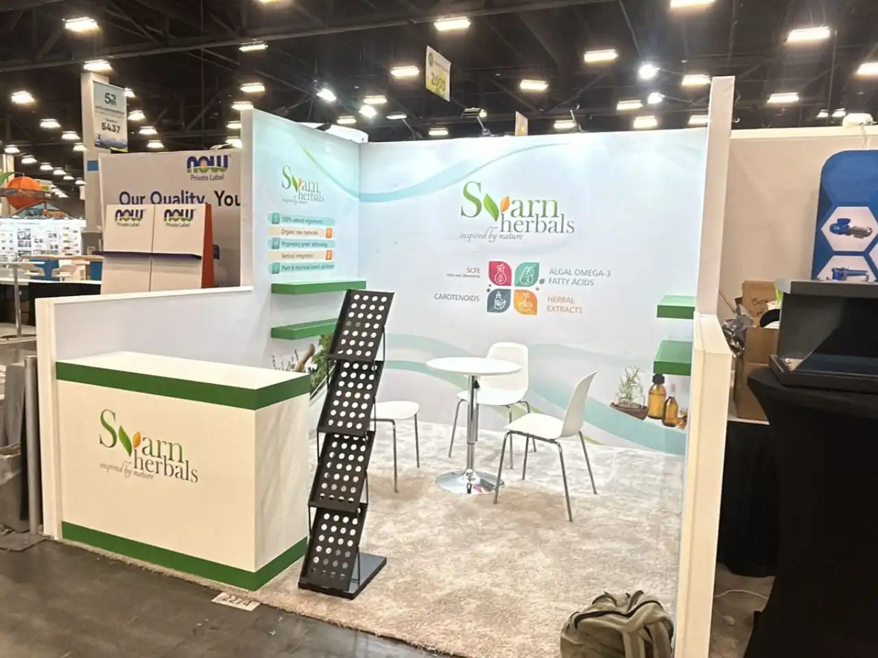 Custom exhibition booth design by Propshop for Fi South America 2026 at São Paulo Expo