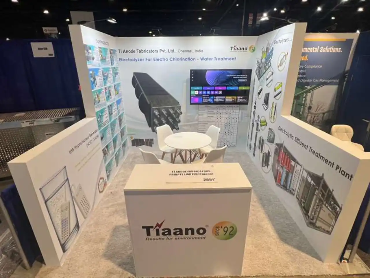 TI Anode Fabricators Private Limited exhibition stand at WEFTEC 2025