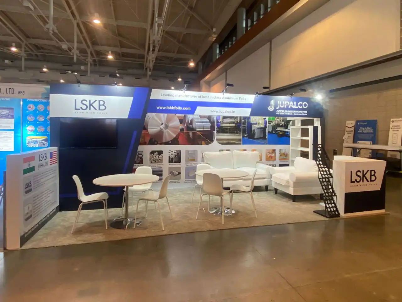 LSKB ALUMINIUM FOILS PRIVATE LIMITED exhibition stand