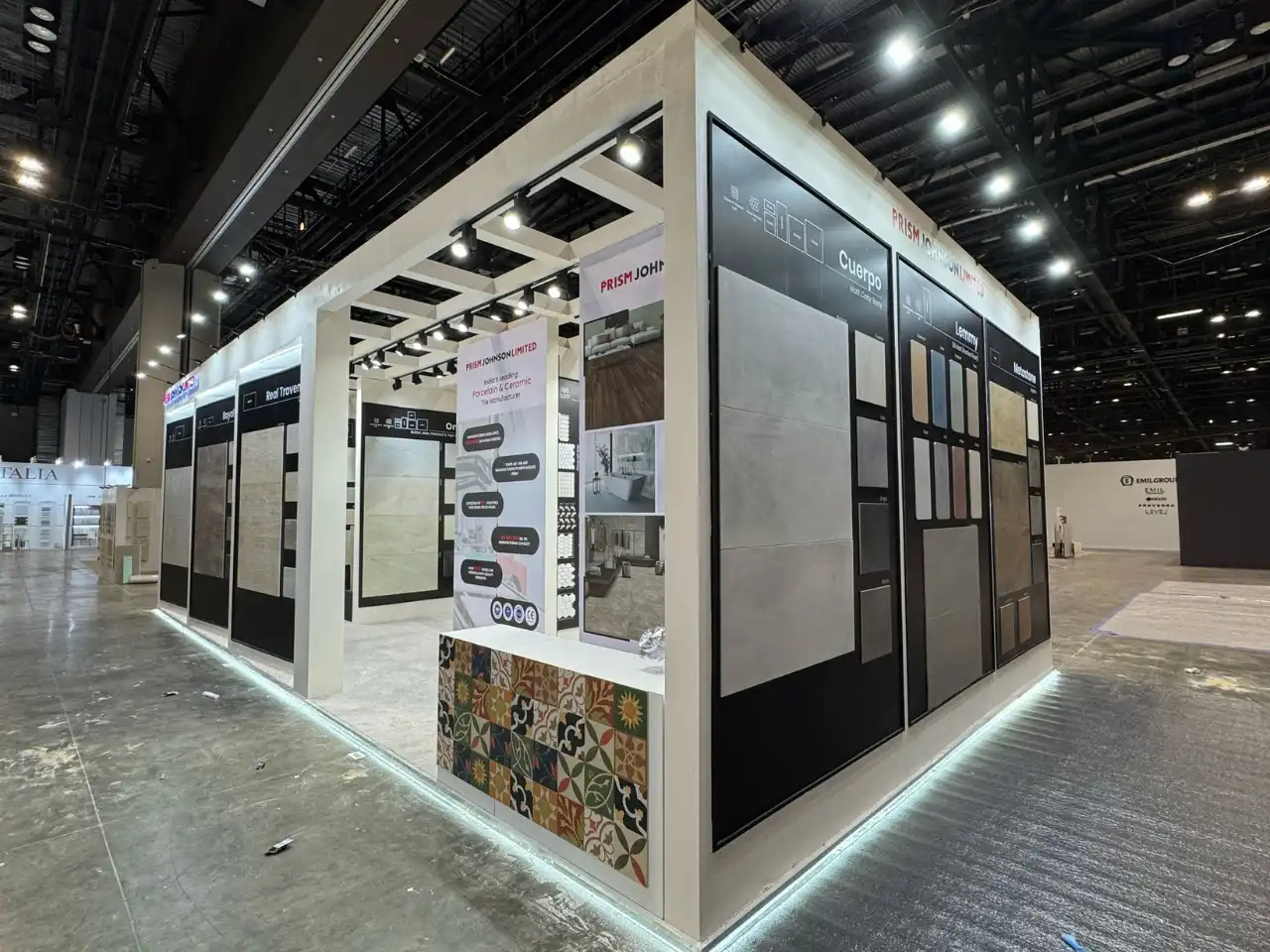 PRISM JOHNSON LIMITED exhibition stand