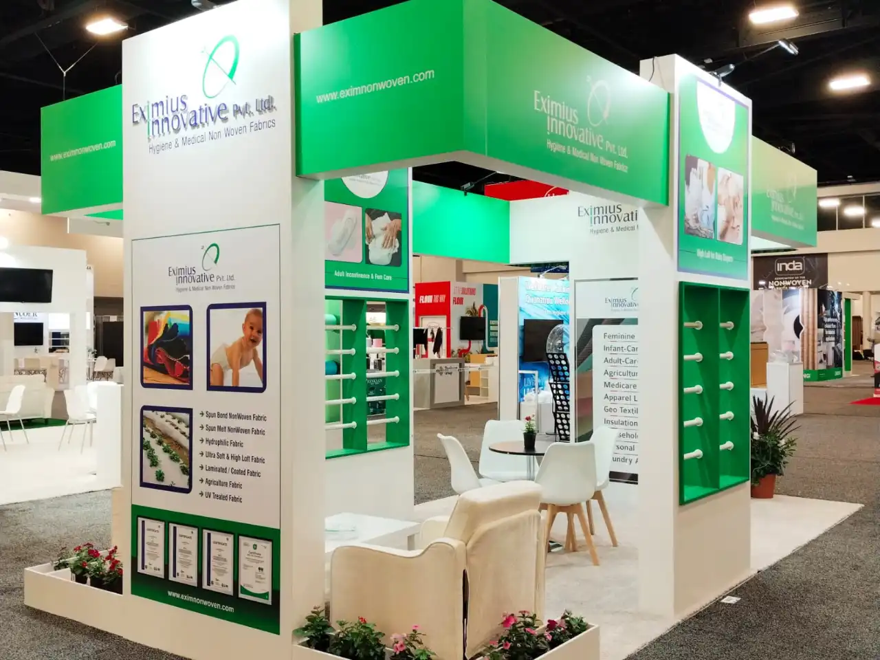 EXIMIUS INNOVATIVE PVT LTD exhibition stand