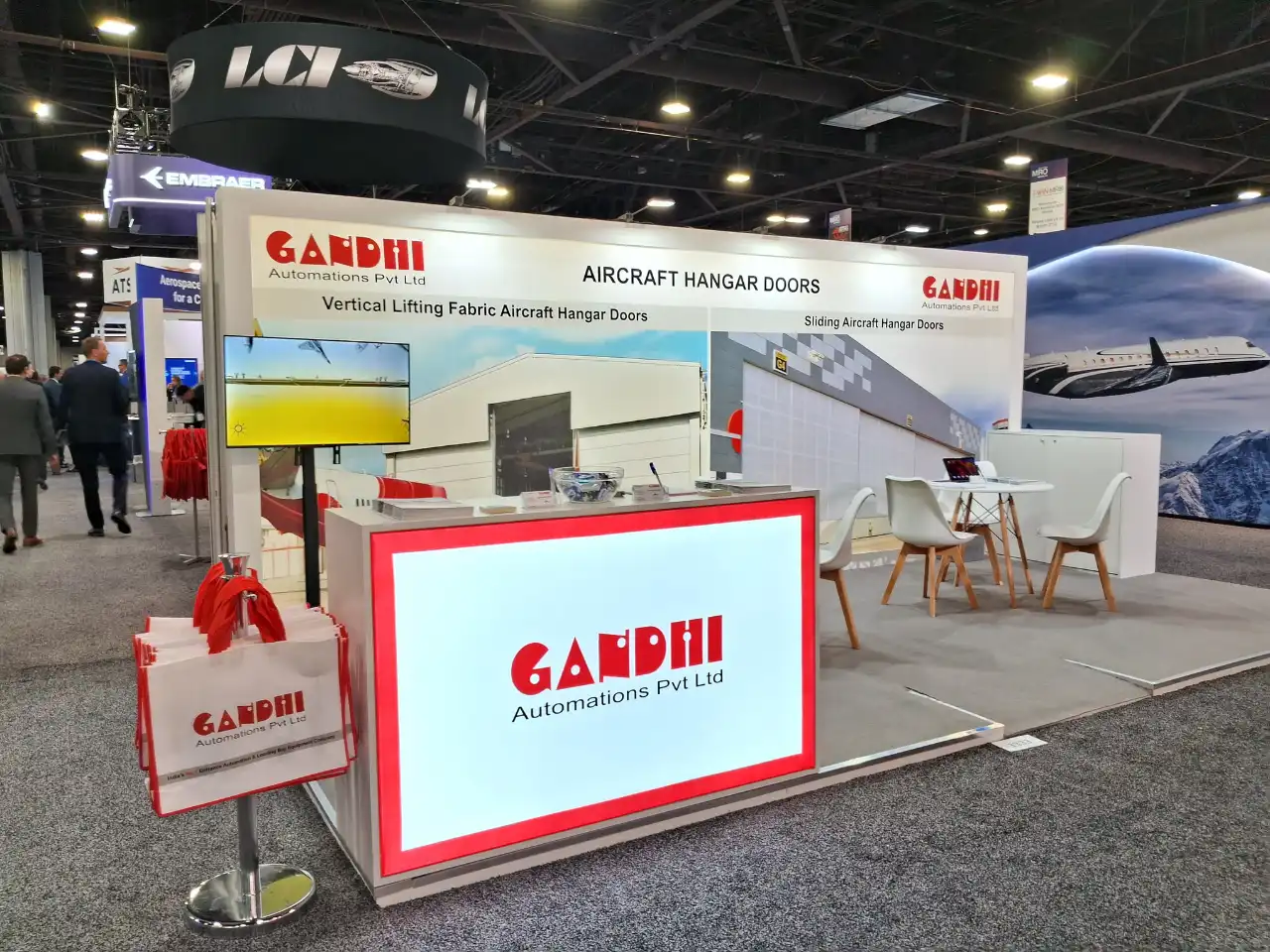 GANDHI AUTOMATIONS PVT LTD exhibition stand