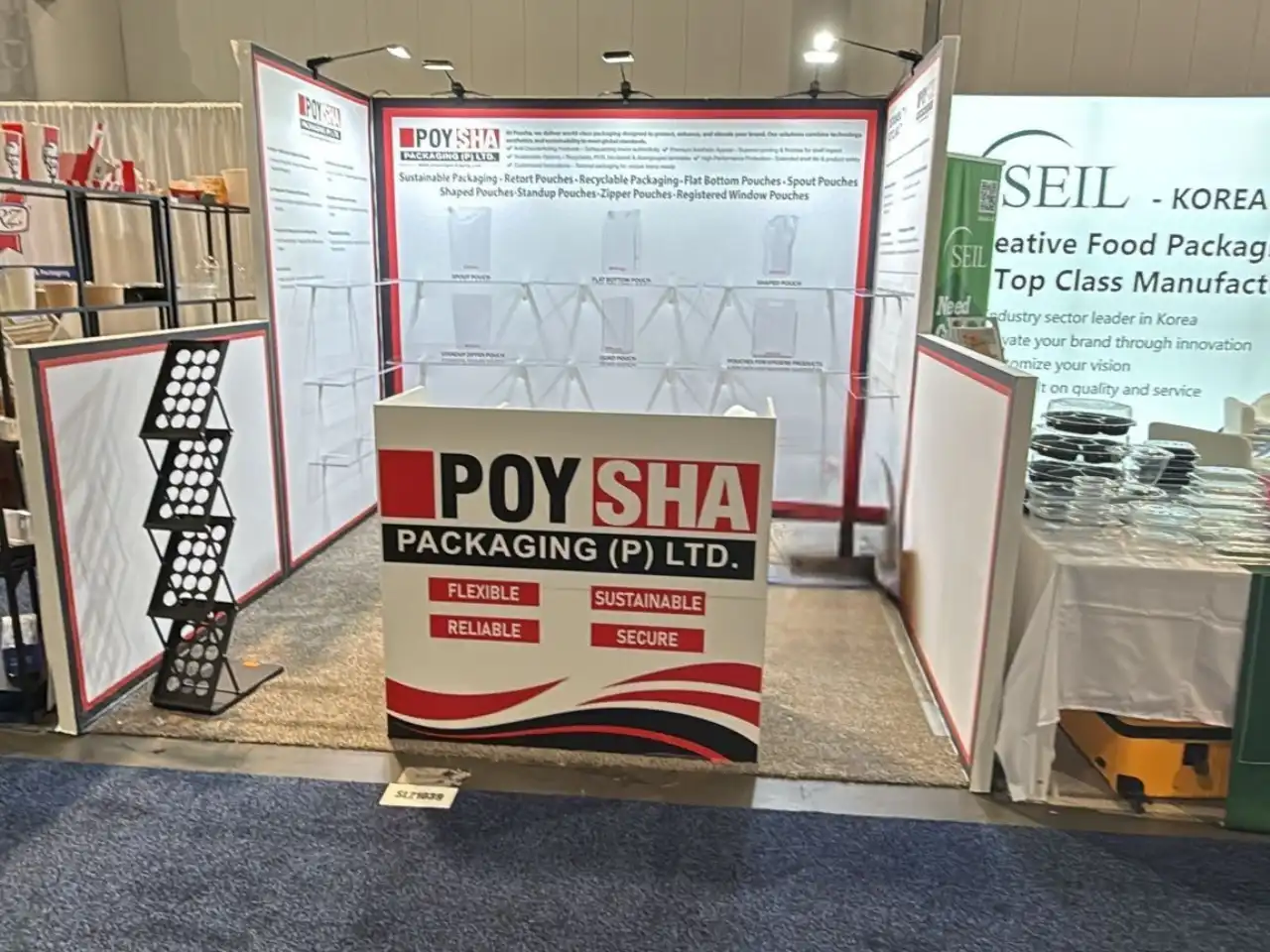 POYSHA PACKAGING PRIVATE LIMITED exhibition stand