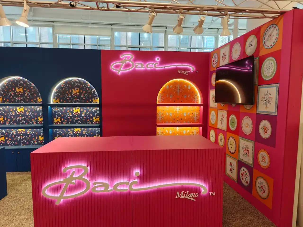 Baci Milano exhibition stand at Shoppe Object 2026