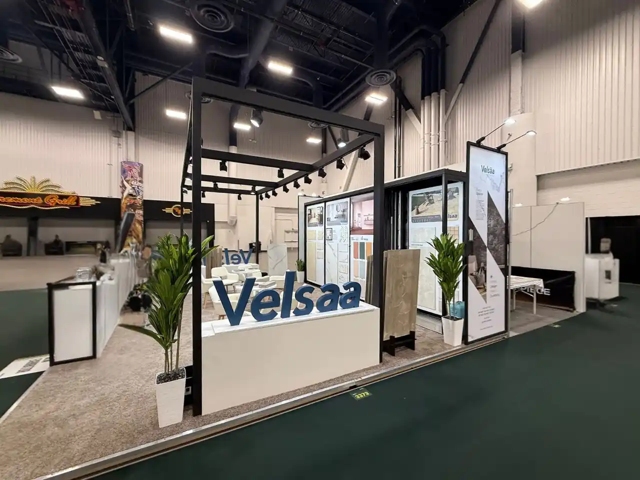 Velsaa Vitrified LLP exhibition stand at Coverings 2026