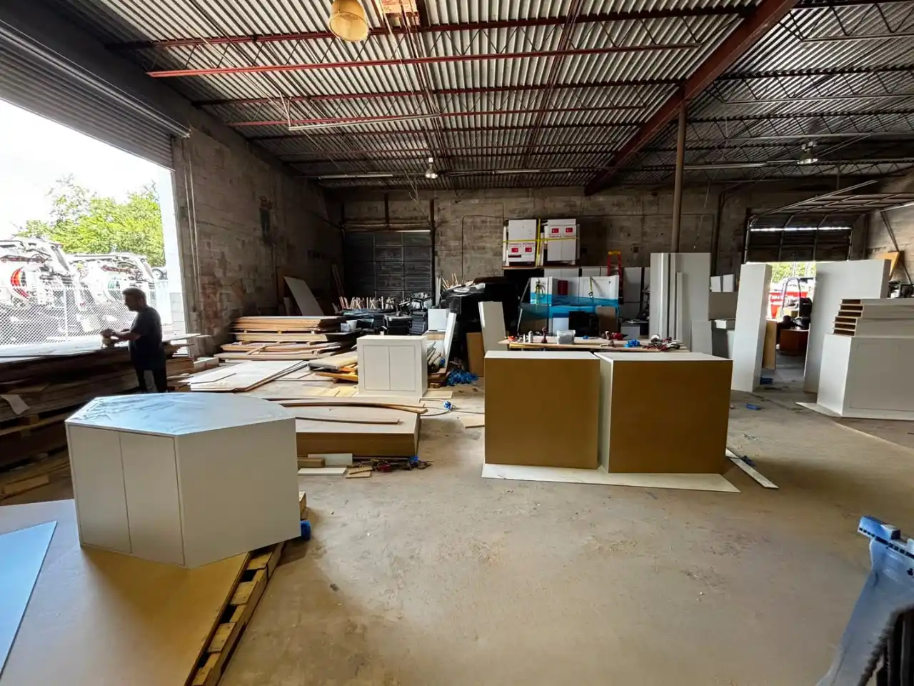 Quality check zone at Propshop warehouse