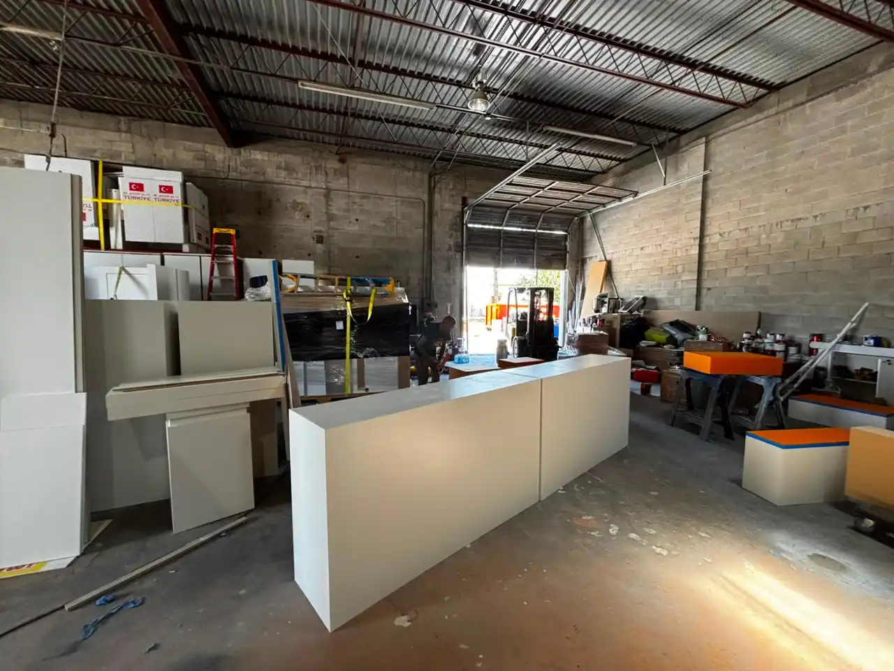 Dispatch ready booth components at Propshop